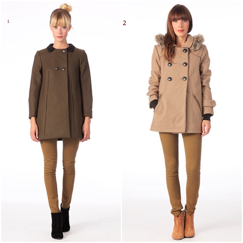 manteau femme hiver camaïeu