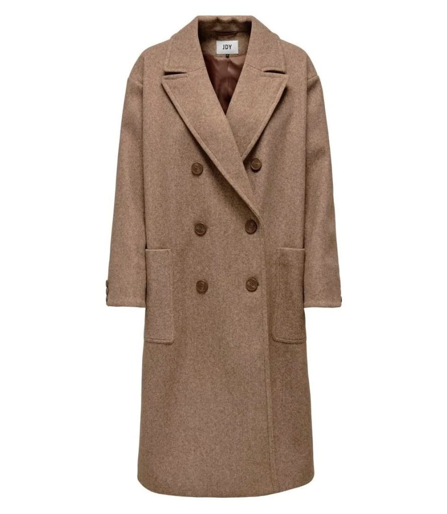 manteau laine fait main oversize