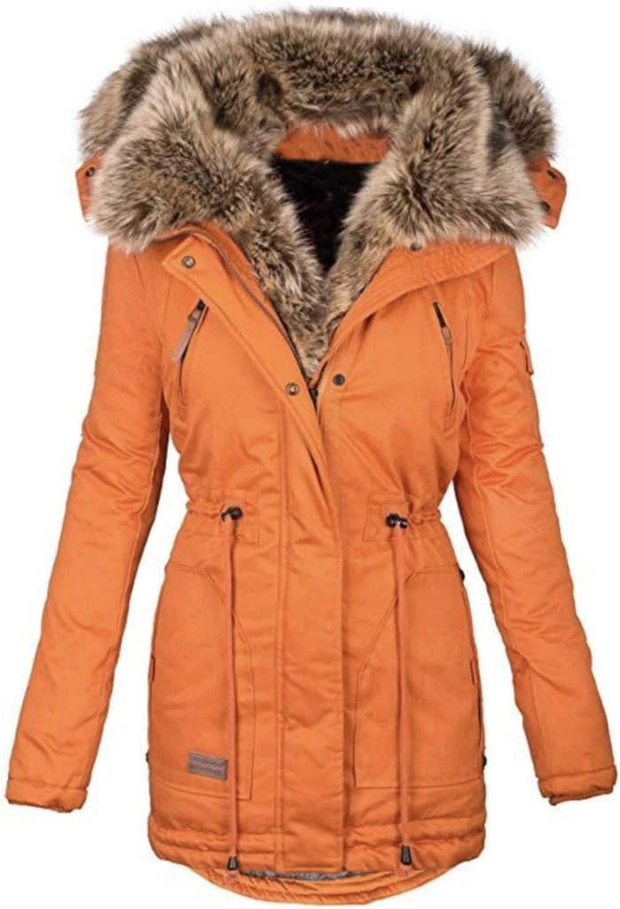 manteau long femme hiver pas cher