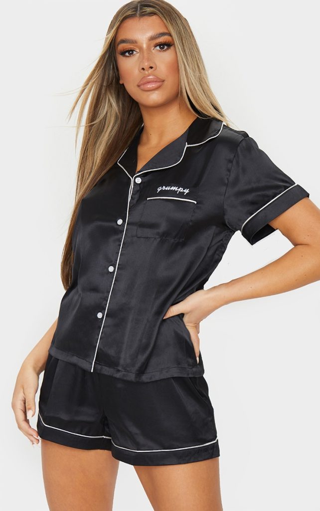 pyjama h&m femme satin