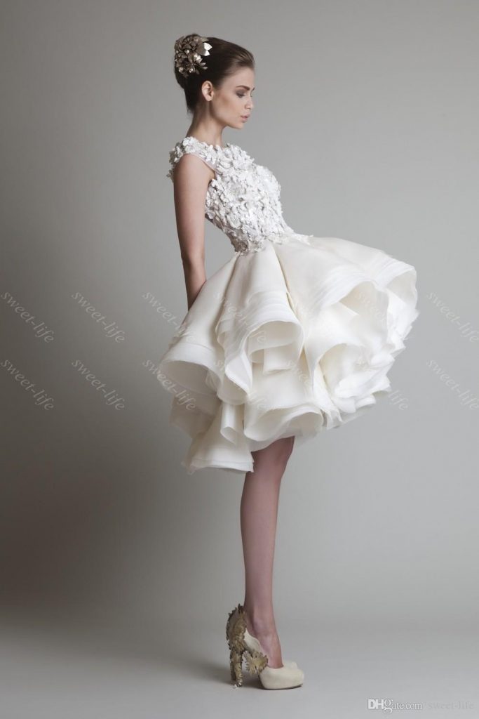 robe cocktail rose mariage
