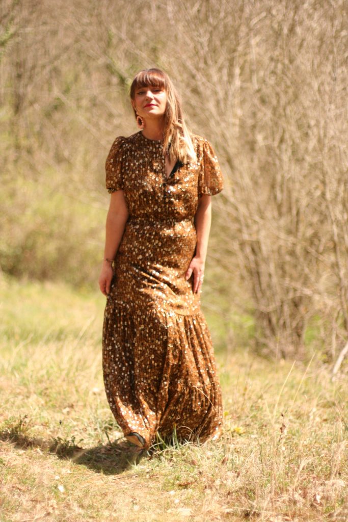 robe longue desigual femme