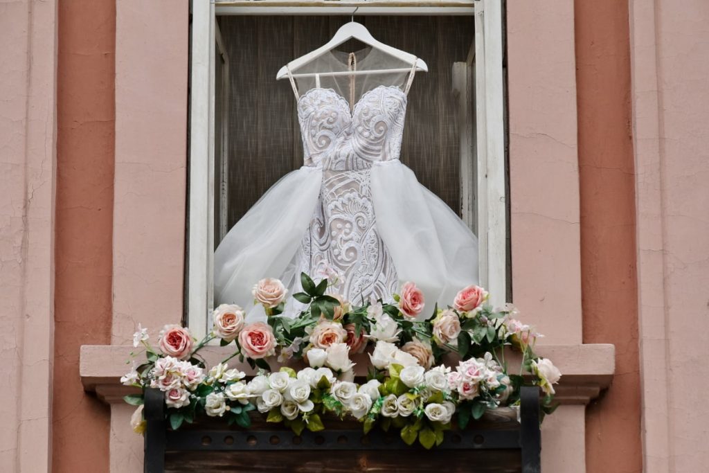 terracotta mariage robe